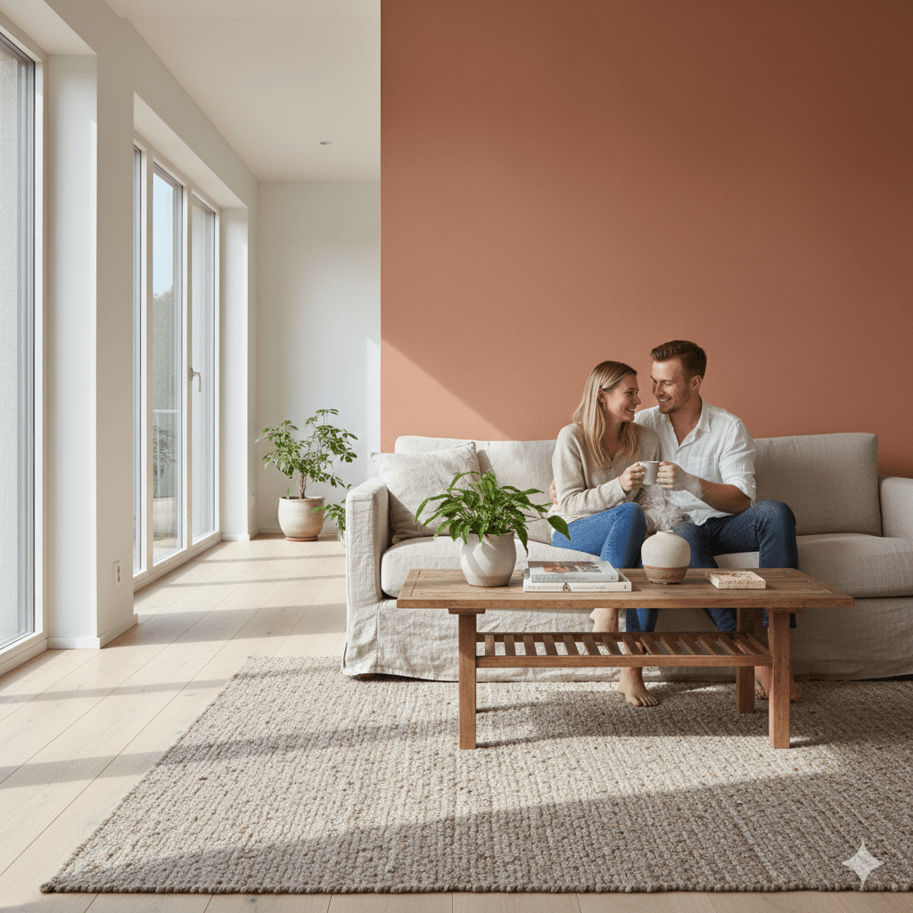 luonnonmaalit ovat ylivoimaisia sisäilman kannalta.