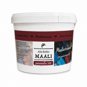Maaliartesaanit-punmulta-keittomaali-suomenluonnonmaalit